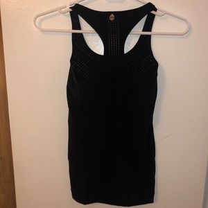 Black Lorna Jane Workout Tank